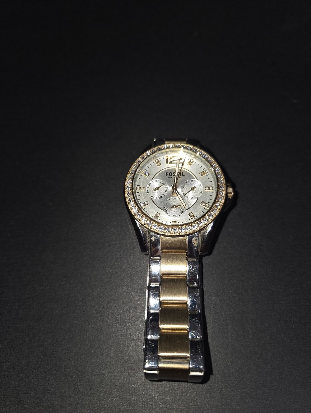 Fossil Riley Two Tone Watch - Untested - Picture 3 of 6